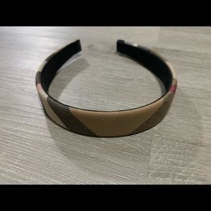 (authentic) burberry headband